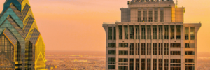 The assessed value of an office building in Philadelphia’s central business district has been slashed by 55% after multiple appeals.
