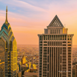 The assessed value of an office building in Philadelphia’s central business district has been slashed by 55% after multiple appeals.